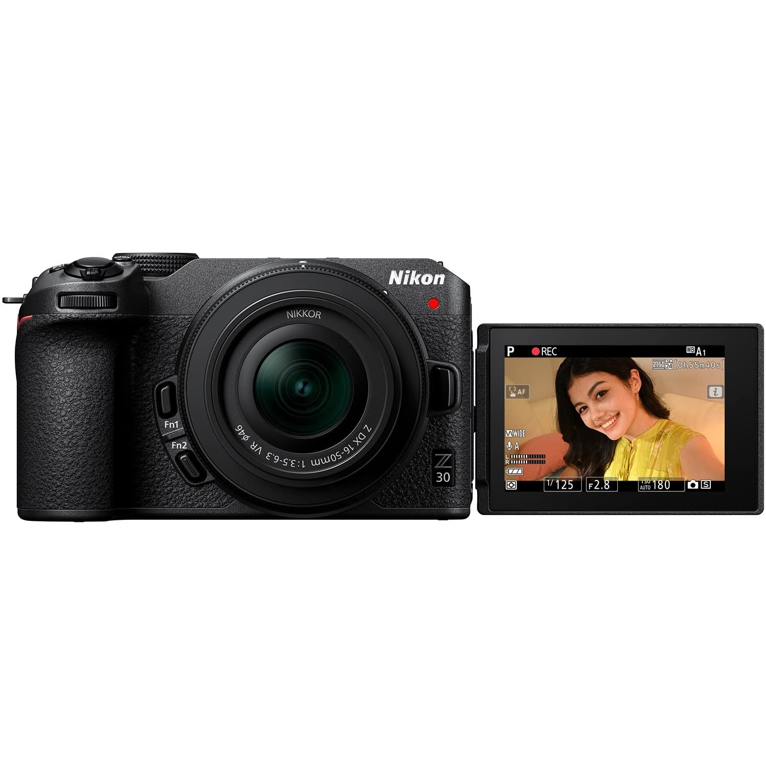 Nikon Z 30 w/NIKKOR Z DX 16-50mm f/3.5-6.3 VR Kit (OPEN BOX) - cambuy-lives Nikon Z 30 w/NIKKOR Z DX 16-50mm f/3.5-6.3 VR Kit (OPEN BOX) - cambuy-lives